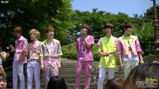 [FanCam] 120708 Boyfriend at Inkigayo Mini Fan Meeting