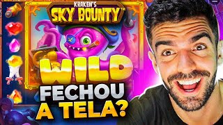 FECHOU A TELA COM O WILD? DEU FORRA NO SKY BOUNTY! *sky bounty slot*