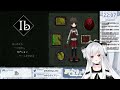 【ib 全エンディング攻略】少女が迷い込んだ先は不気味な美術館でした。【新人vtuber】