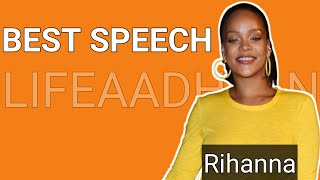 Rihanna Speech at Harvard University