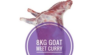 ৮ কেজি খাসির মাংস রান্না /8 KG GOAT MEET CURRY RECIPE /BIG FOODY 1  8 KG MUTTON CURRY