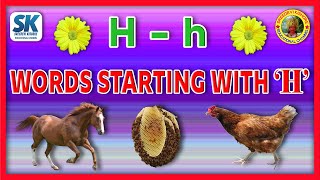 #Sreedevi Kishore Educational Channel#/ALPHABET 'H' STARTING WORDS/