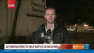 Arizona sending Help for Deadly CA Wildfires