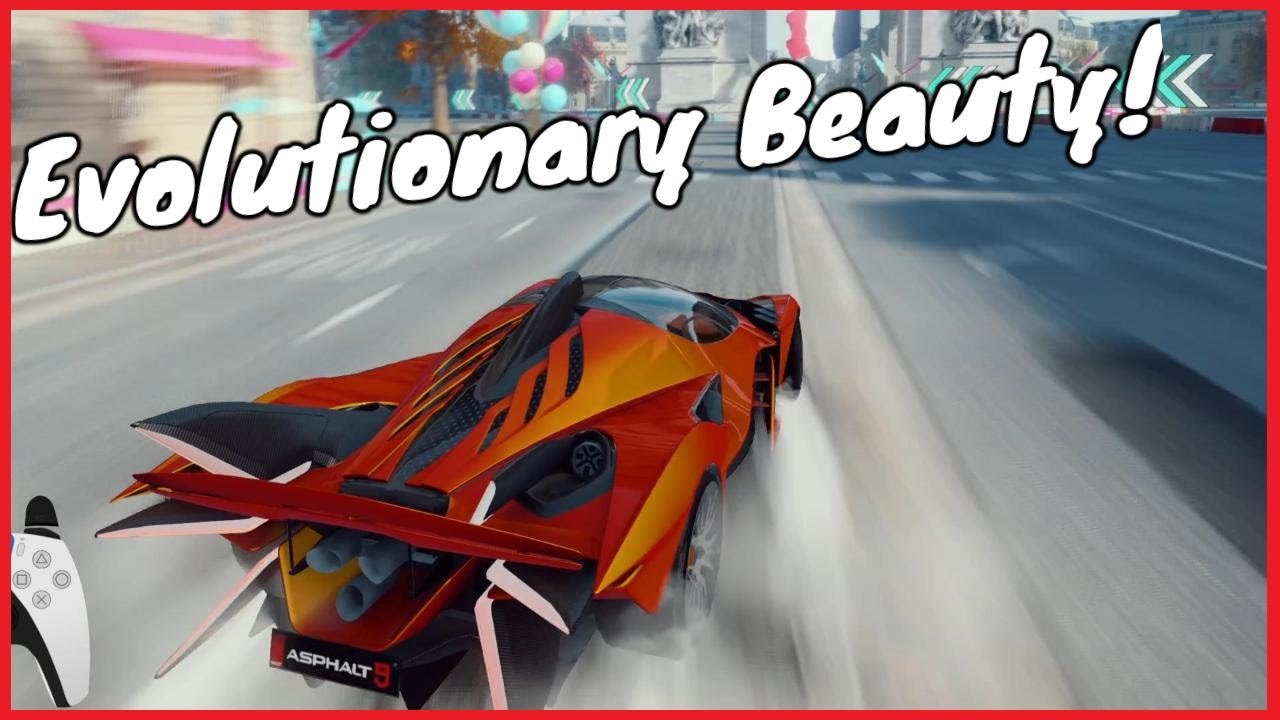 Evolutionary Beauty! | Asphalt 9 6* Golden Apollo Evo Multiplayer - YouTube