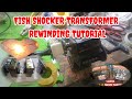 HOW TO REWIND FISH SHOCKER TRANSFORMER #FISHSHOCKER #FISHSTUNNER #fish