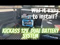 Kickass Dual Battery System install - Australian Direct - Every 4x4 owner needs this!