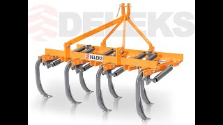 DELEKS Tiller, Cultivator for tractors Kubota, Iseky, Branson, Goldoni