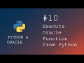 How to execute Oracle Function from Python Script | Python programming