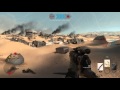 STAR WARS™ Battlefront™_ Long range sniping, nice cycler rifle headshots