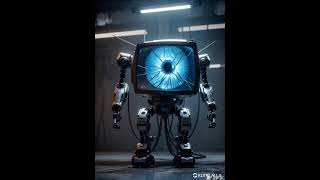 《电视觉醒：恐怖机械崛起》#ai #robot #恐怖