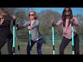 jetti weighted walking poles w bag and 2 light attachments on qvc