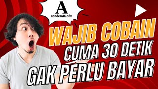 CARA MENDOWNLOAD FILE ACADEMIA SECARA GRATIS | WAJIB COBAIN #tutorial #academia #download #gratis