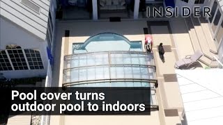 Amazing pool cover