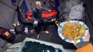 3 Days Ice Camping with a Giant Useless Hole - Tortilla Soup