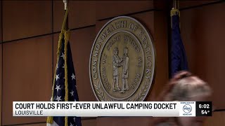 Jefferson County holds first-ever docket dedicated to unlawful camping cases