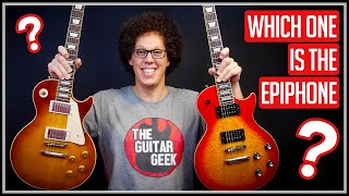 Can you tell a Gibson Custom Shop Les Paul from an Epiphone?