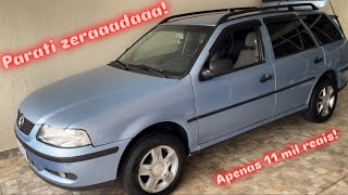 Paguei 11 mil reais na Parati g3 azul zerada (como comprar e vender carro) realizei um sonho!