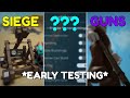 Siege UPDATE Early Testing in Roblox The Survival Game