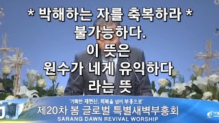 832. 모세의 잃어버린 40년이 광야 40년을 훌륭하게 감당케 하였다. 박영선목사 강해