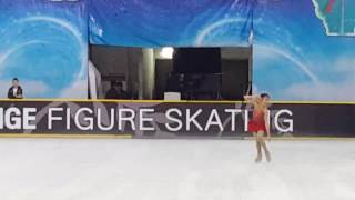 McKayla Ong - SEA Challenge Bangkok 2016-Figure Skating