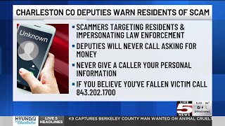 VIDEO: Charleston County deputies remind people to beware of scam callers