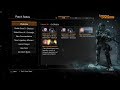 The Division 1.8.1 First Boss Run After Update 3 Exotics, 1 Vanity, 1 Classified