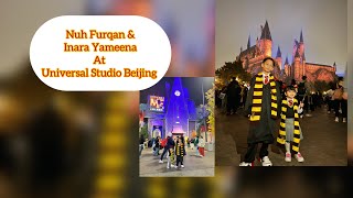 Nuh Furqan&Inara Yameena @ Universal Studio Beijing Resort