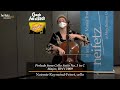 Chock Full O'Bach: Prelude to Cello Suite No. 3 in C Major, BWV 1009 | Noémie Raymond-Friset, cello