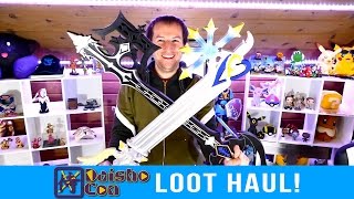 Daisho Con 2016 Anime Convention Loot Haul - KEYBLADES!