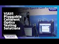 VIAVI Pluggable Coherent Optics Testing Solutions