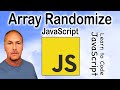 Randomize Array Content JS Randomize Array values in place with sort method in JavaScript