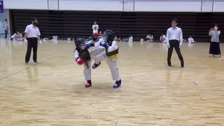 第26回東海大会 組手 少年部 女子 -32kg級（決勝）26th Tokai Championship Sparring Junior Female -32kg FINAL／ITFテコンドー