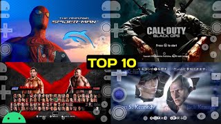 Top 10 Offline Wii Games For Android | Best High Graphics Wii Games Dolphin Emulator 2023 | Gameplay