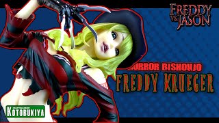 Kotobukiya Horror Bishoujo A Nightmare on Elm Street Freddy Statue | Video Review HORROR