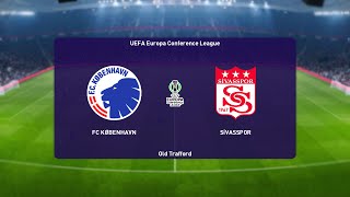 ⚽ FC Copenhagen vs Sivasspor ⚽ | UEFA Europa Conference League (26/08/2021) | PES 2021