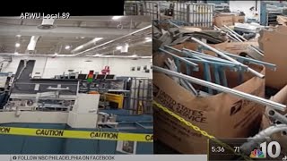 Postmaster General Visits Philly After More Sorting Machines Are Found Dismantled | NBC10
