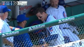 WSH@CHC: Rizzo, Zobrist rip back-to-back home runs