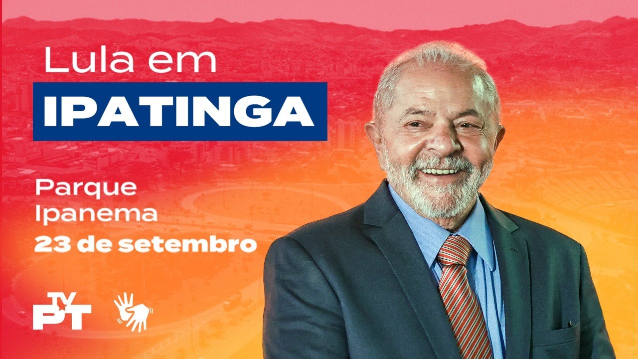 Ao Vivo 23/09 | Lula No Ato Todos Juntos Por Minas Gerais - YouTube