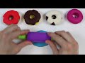 how to make different play doh donuts