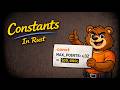 Const | Const vs Immutable Variables | Rust