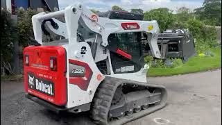 Bobcat T590 Tracked Loader with Bobcat Planer