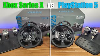 Logitech G923 Xbox Series X vs PlayStation 5 | Which is BEST?