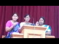 Special song during the Sabbath school at jeevan jyothi English church Hosur On November 25,  2106