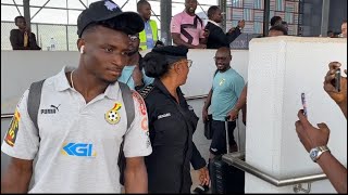 🇬🇭[WATCH]BLACK STARS PLAYERS ARRIVAL IN KUMASI IN GRAND STYLE WITH ROUSING WELCOME-KUDUS-SALISU