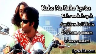 Kaho Na Kaho Song | O Sanam O Sanam O Mere Sanam | Emraan Hashmi, Malaika Sherawat Song | Murder