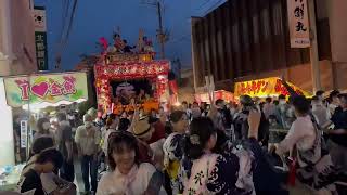 令和5年 土崎港曳山祭り 永覚町 ふれあい曳山