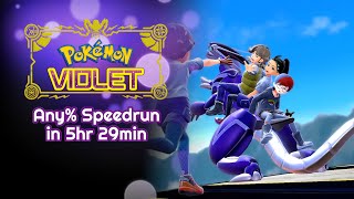 Pokemon Violet Any% Speedrun in 5:29