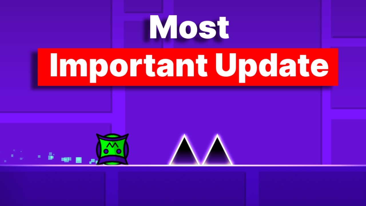 The Most Important Geometry Dash Update Youtube