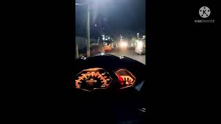 night bike ride# honda dio night ride# whatsapp status#shorts