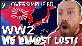 Military Veteran Reacts to WW2 - OverSimplified (Part 2) | We Almost Lost!